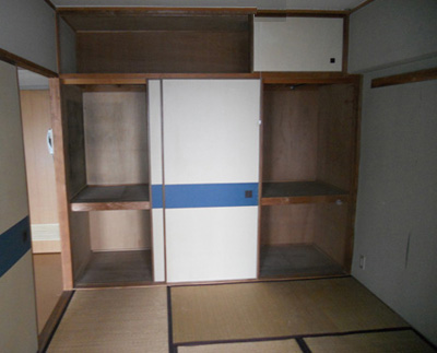 和室・クローゼットの改装前